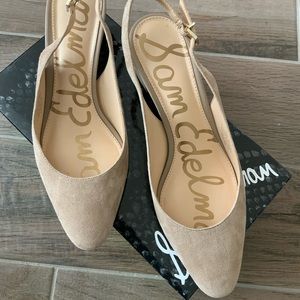 Sam Edelman Slingback Suede Sandal